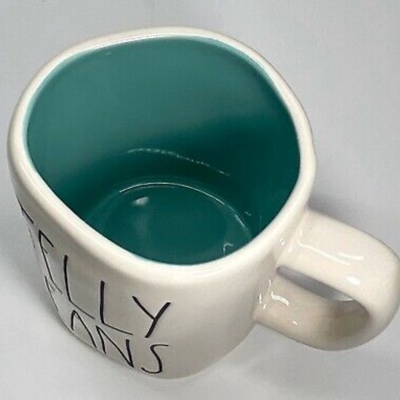 🐰Rae Dunn “JELLY BEANS" Mug Teal inside Easter - Picture 5 of 5